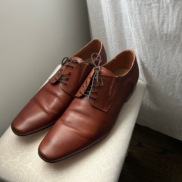 Men’s Aldo Bocelli Oxford shoes, size 11 Recently leather oiled & in great shape - Picture 2 of 6